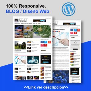 Diseño de Blog en wordpress