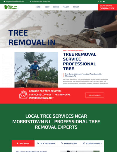 Pagina Web Tree Services