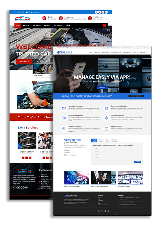 USA Company Website Create 